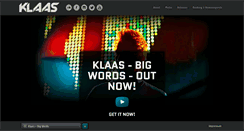 Desktop Screenshot of klaas-music.de